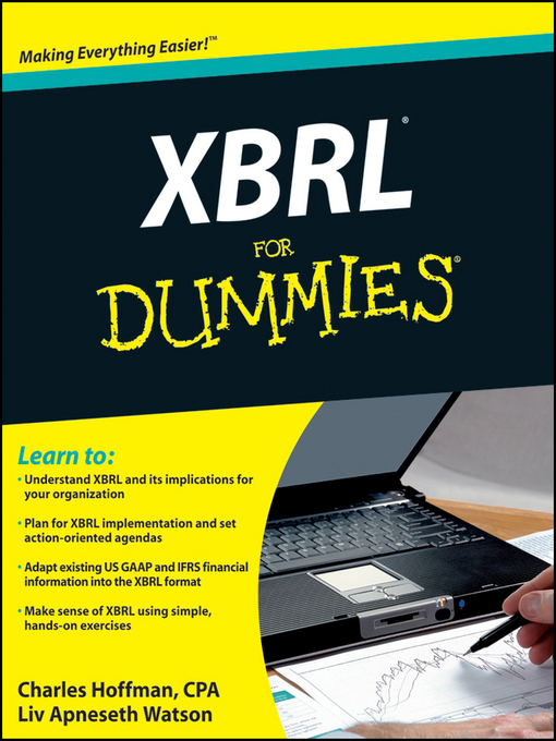 Title details for XBRL For Dummies by Charles Hoffman - Available